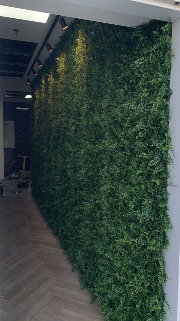 קיר ירוק מלאכותי