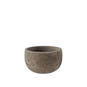 כדי בטון חום - Ø 27 cm X H 17 cm